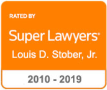 Rated By Super Lawyers | Louis D. Stober, Jr. | 2010-2019